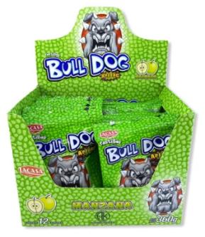 PASTILLITAS BULLDOG(MANZANA VERDE)